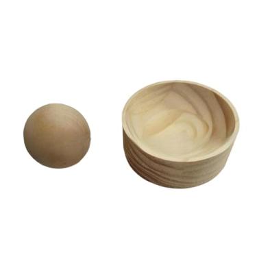 Imagem de ＫＬＫＣＭＳ Ferramenta de madeira prática e portátil para prensar massa de pastelaria, utensílio de cozinha ideal para restaurantes, S