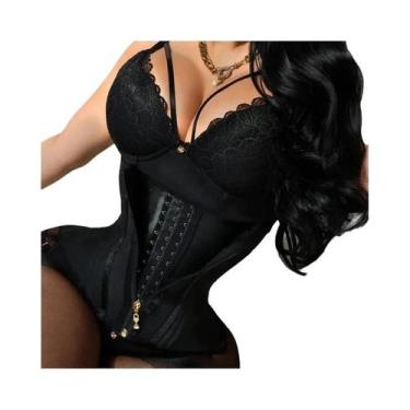 Imagem de Cinta Modeladora Feminina De Compressão Dupla Com Controle Abdominal E