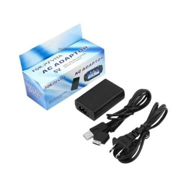 Imagem de Carregador De Parede Sony PSP PSV Com Plugue EU/US, Adaptador AC E Cab