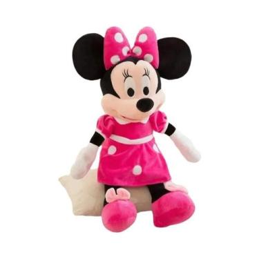Imagem de Bonecos De Pelúcia Disney Mickey Mouse E Minnie Para Crianças, Brinque