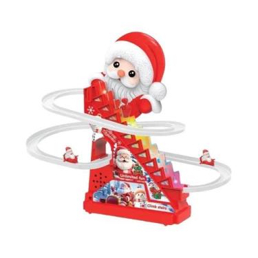 Imagem de Brinquedo Elétrico De Montanha-Russa De Natal Com Luzes LED E Música, 