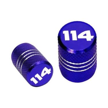 Imagem de Tampas De Válvula De Pneu CNC Para Motocicletas Harley Softail Fat Boy