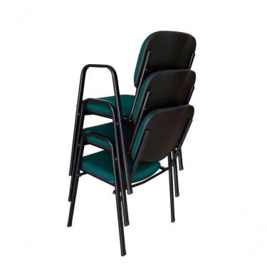 Imagem de 03 Cadeiras Para Auditórios Linha Hotel Auditório Verde