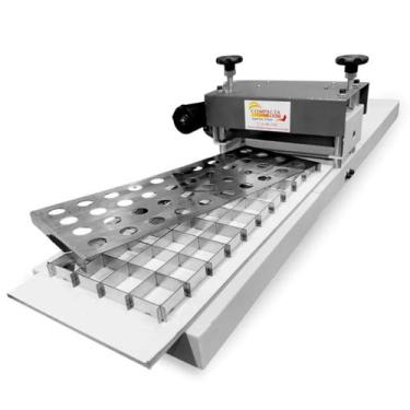 Imagem de Máquina De Fazer Mini Pastéis Motorizada 40 Pastéis Por Vez Compacta P