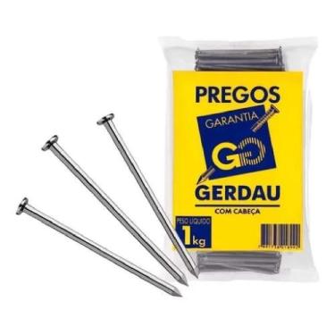 Imagem de Prego gerdau c/c 1kg - 22 x 48 - GERAL
