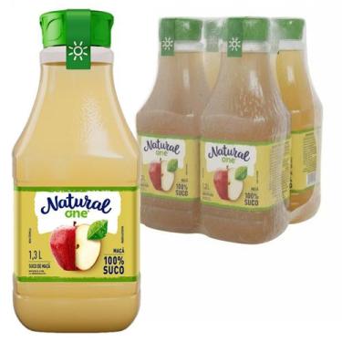 Imagem de Kit c/ 4und Suco Integral Natural ONE MACA 1,3L