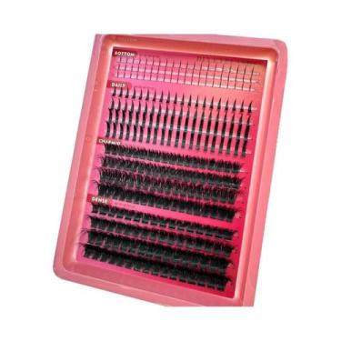 Imagem de Cílios Postiços À Prova d'Água Em Tufos De 15 Fileiras, Cílios Inferio