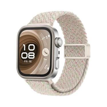Imagem de Pulseira De Nylon Trançada Ajustável Para Huawei Watch Fit 3/4/4 Pro, 