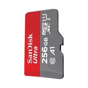 Imagem de Cartão De Memória SanDisk MicroSD 32GB 64GB 128GB 256GB UHS-I U3 C10 V