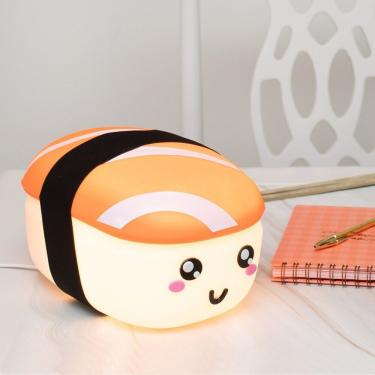 Imagem de Luminária de Mesa 3D Sushi Kawaii TPC Bivolt 110-220V com Cabo 1,8M e Uso com Lâmpadas...