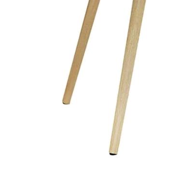 Imagem de Mesa Eames Eiffel Redonda 70CM para Sala de Jantar 2 Lugares Tampo MDF Estilo Granito