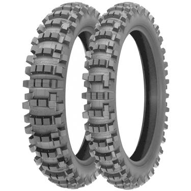 Imagem de Par Pneus Crf230 80/100-21 + 100/100-18 K760 Trakmaster Kenda