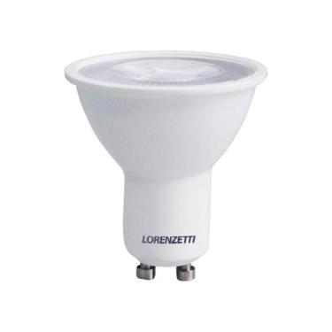 Imagem de Lâmpada led dicroica mr16 4,5w 6500k (gu10) branca bivolt lorenzetti 7