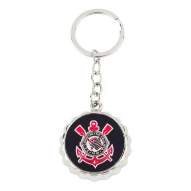 Imagem de Chaveiro tampa abridor time 3.5cm - corinthians
