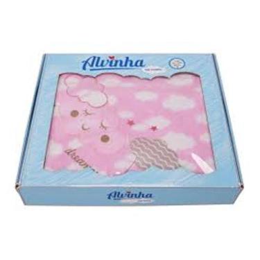 Imagem de Cobertor 90x110 Rosa Bebe - Alvinha Minasrey Ref 5951