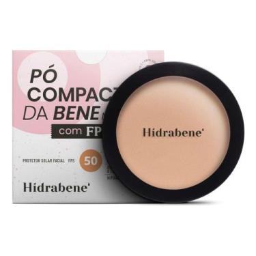 Imagem de Protetor Solar Facial Em Pó Compacto Cor Médio FPS 50 10g - Hidrabene