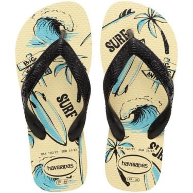 Imagem de Chinelo Havaianas Infantil Athletic R1, Creme, 29/30