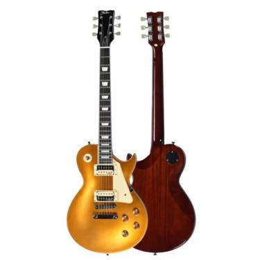 Imagem de Guitarra Les Paul Shelter S100W Basswood, S100W-GD
