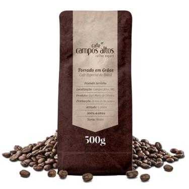 Imagem de Café Campos Altos Especial em Grão 500g, Catuaí Vermelho, 84+ Pontos
