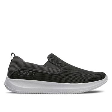 Imagem de Tênis Olympikus Wellness Masculino, Preto, Branco, 41