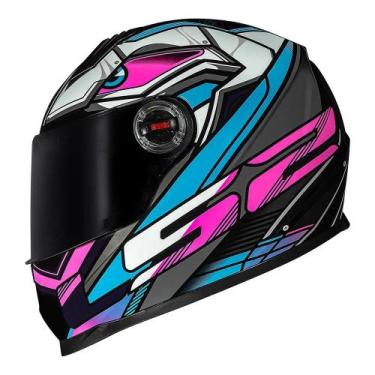 Imagem de Capacete ls2 ff358 classic xdron cyan, 58
