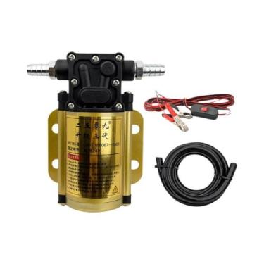 Imagem de Bomba Elétrica Portátil De Alta Potência Para Diesel E Gasolina 12V 24