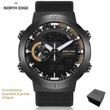 Imagem de Relógio Masculino À Prova d'Água Com Pulseira De Silicone NORTH EDGE H