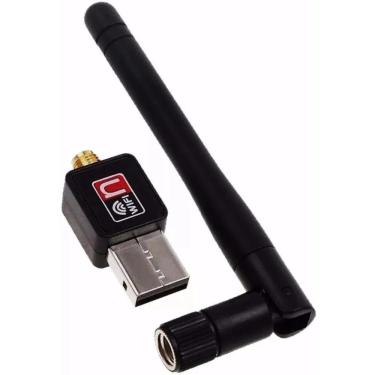 Imagem de Antena Wifi Adaptador Wireless Usb 1200Mbps Ate 150M 802. Iin