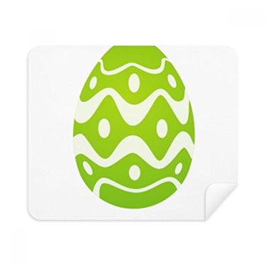 Imagem de Pano de limpeza de tela com design de ovo de páscoa, 2 peças, tecido de camurça