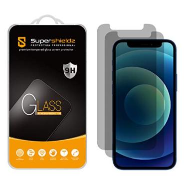 Imagem de (2 unidades) Supershieldz para Apple iPhone 5,4 polegadas privacidade antiespionagem vidro temperado, antiarranhões, sem bolhas