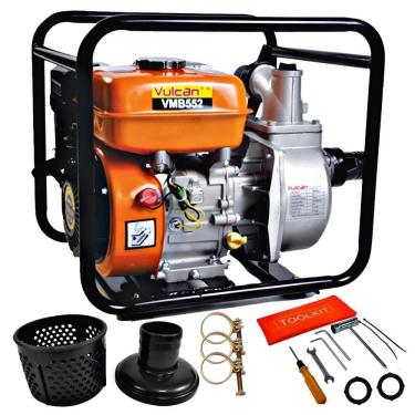Imagem de Motobomba Autoescorvante Vulcan VMB552 4 Tempos Partida Manual á Gasolina Ideal Para Us...