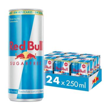 Imagem de Energético Red Bull Sugarfree 250ml | Kit com 24 unidades