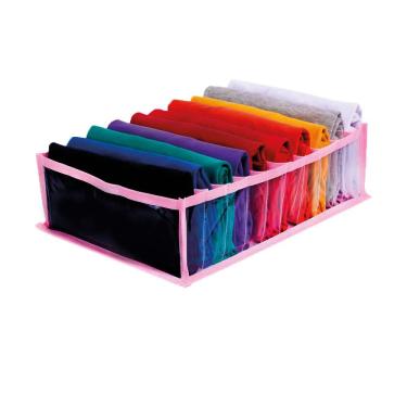 Imagem de Kit com 20 Organizadores de Camisetas Rosa