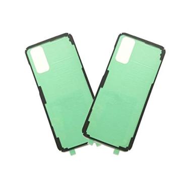 Imagem de PHONSUN Adesivo de tampa traseira de bateria para Samsung Galaxy S20 G980/G981 (pacote com 2)