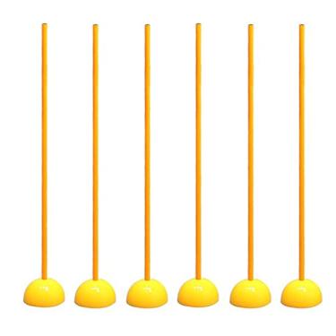 Imagem de Postes de treinamento de agilidade de futebol sinal de futebol pólo de injeção de água...