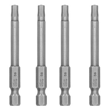 Imagem de Chave de fenda elétrica, pontas sextavadas magnéticas S2 liga de aço 10 peças para reparo industrial