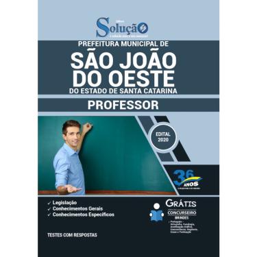 Imagem de Apostila Prefeitura de São João do Oeste sc - Professor