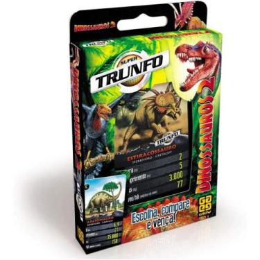 Imagem de Super Trunfo - Dinossauros 2 - Grow Jogos