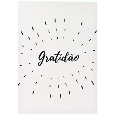 Imagem de Arte Maníacos Quadro Decorativo em Tela Canvas Gratidão - 65x46cm
