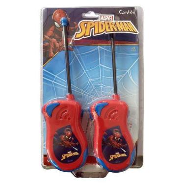 Imagem de Brinquedo Walkie Talkie Homem Aranha Spider Man Candide