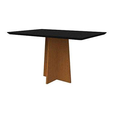 Imagem de Mesa de Jantar Tampo Canto Arredondado 135x35 cm Ana New Ceval