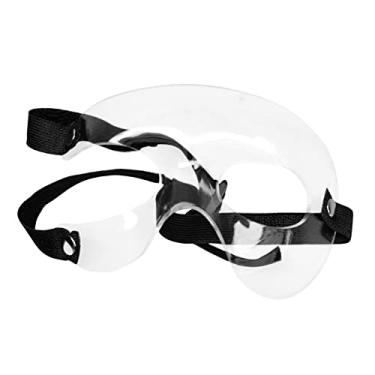 Imagem de Máscara Facial Alça Ajustável Protetor Adultos Adolescentes Meninas Protetor Facial para Nariz Quebrado Protetor Facial para Treinamento, 17cmx11cm