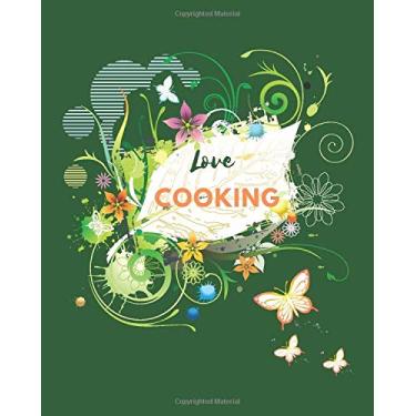 Imagem de Culinary Notebook: Empty Cookbook for Recipes designed for Women, Men, Chefs (with Dividers, Prep and Cook time, Serves, Ingredients, Difficulty level, Directions) - 8.x10 inches, 120 pages