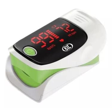 Imagem de Oxímetro de Pulso Portátil Dedo YK-80A BIC Verde…