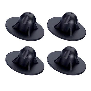 Imagem de Amagogo 4 peças de tampas de perna de cadeira, capas de pés de cadeira, deslizantes de cadeira de fácil instalação, capas de pés de móveis, protetor de chão de perna de cadeira para cadeiras de acampamento, diâmetro do tubo 15 mm
