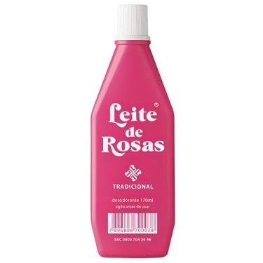 Imagem de Loção Desodorante Leite De Rosas 170ml