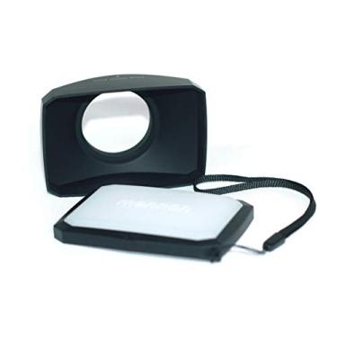 Imagem de Para-sol retangular grande angular com parafuso 16:9 de 43 mm + tampa W/B para Canon VIXIA HF R80 R82 R800 R72 R700 R70 R600 R62 R60 HG10 HV20 VIXIA HV40 HV30 HFM50 HFM522 HFM500 0