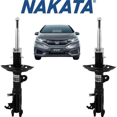 Imagem de 2 Kit Batente  Par Amortecedor Nakata Honda Fit 2020