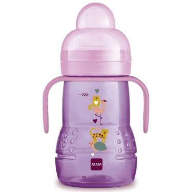 Imagem de Copo de Treinamento MAM Trainer+ Transição 220ML Rosa CP01112