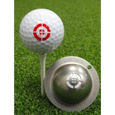 Imagem de Ferramenta de alinhamento de marcador personalizado para bola de golfe Take Aim da Tin Cup